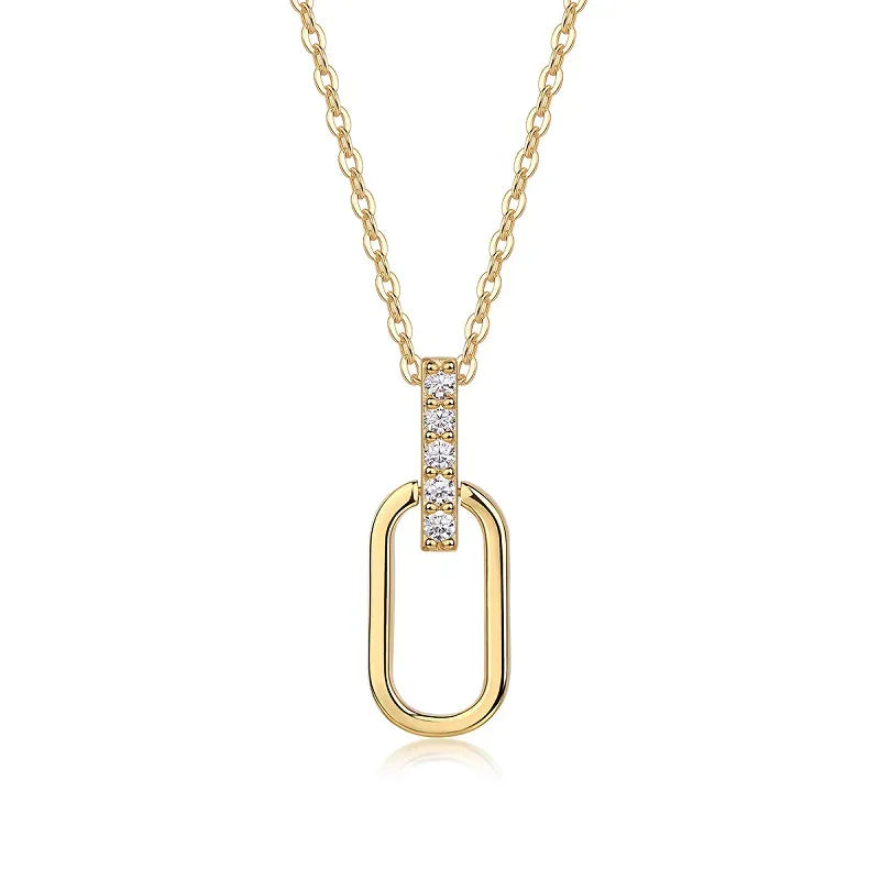 Light And Shadow Geometry - Trendige Halskette - Alyrah Jewellery