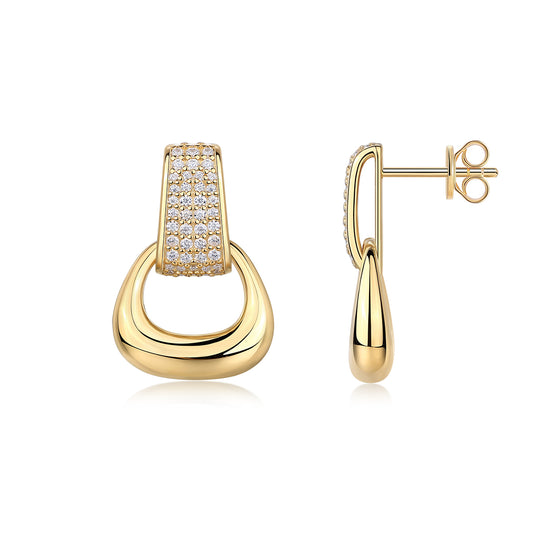 All-encompassing Luxus Ohrstecker