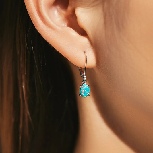 Emerald Drop – Damen-Ohrhänger - Alyrah Jewellery