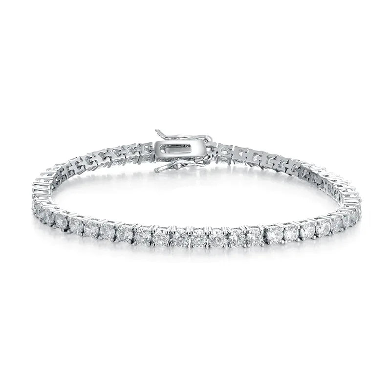 Urban Heart Spark – Moissanit Armband - Alyrah Jewellery