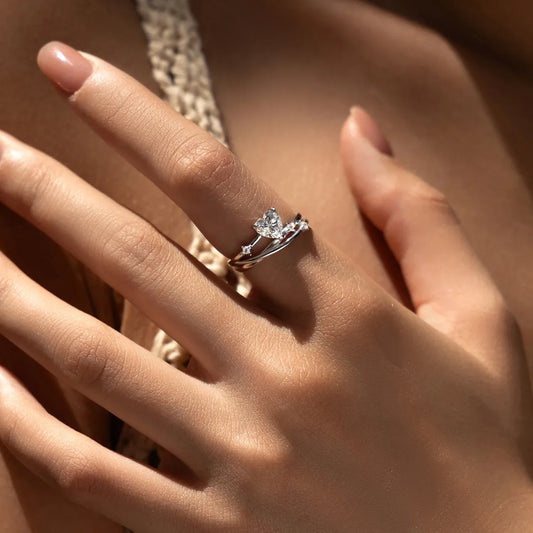 Eternal Heart – Romantischer Damenring - Alyrah Jewellery
