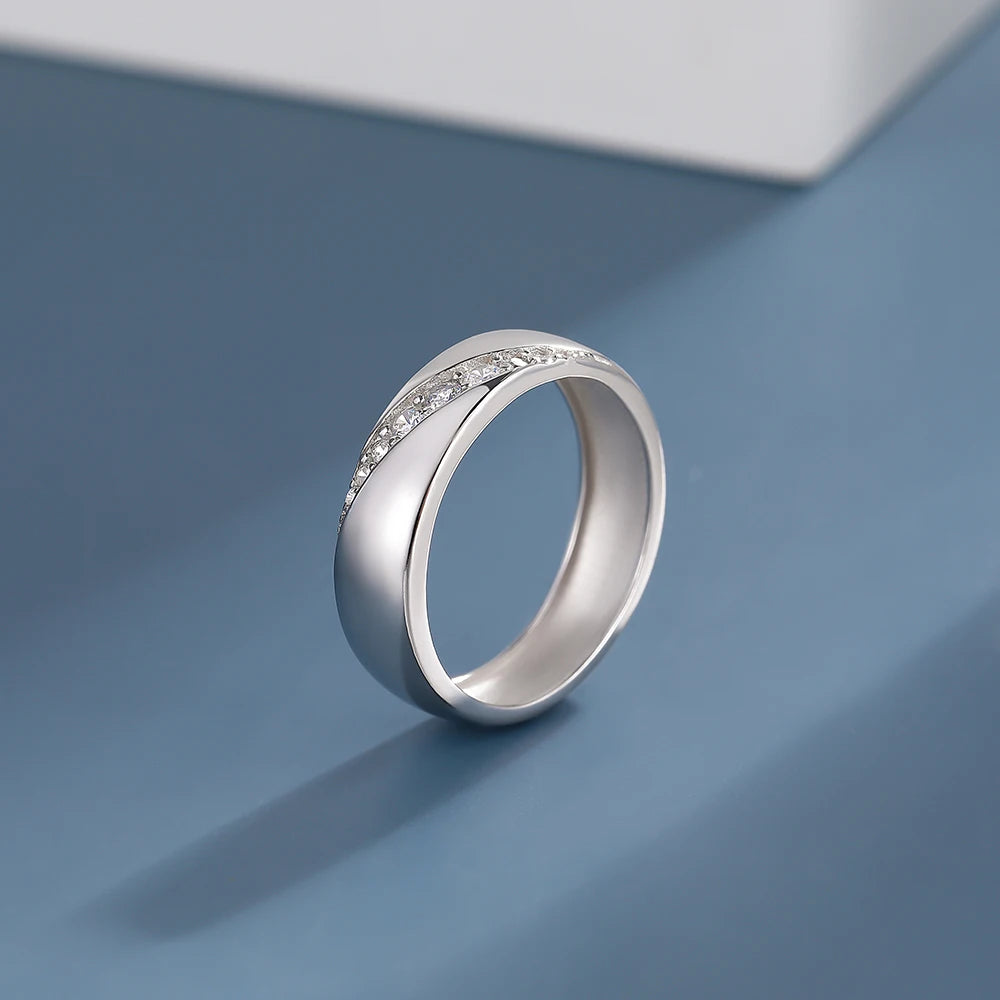 Urban Edge – Moissanit Herrenring