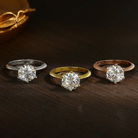 Eternal Spark – Damen-Solitärring - Alyrah Jewellery