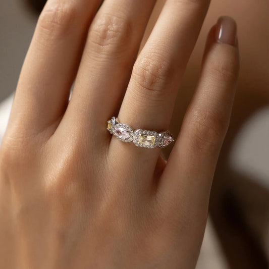 Candy Glow – Damen-Cocktailring - Alyrah Jewellery