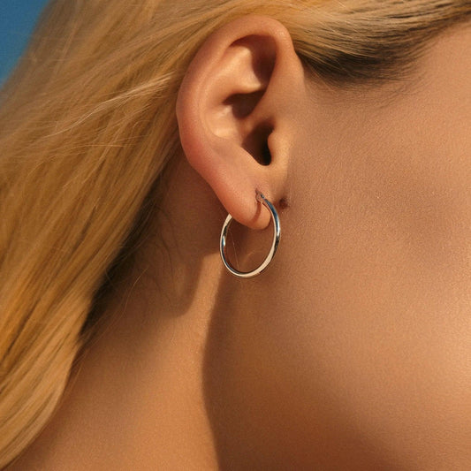 Urban French Bold – Classische Creolen - Alyrah Jewellery