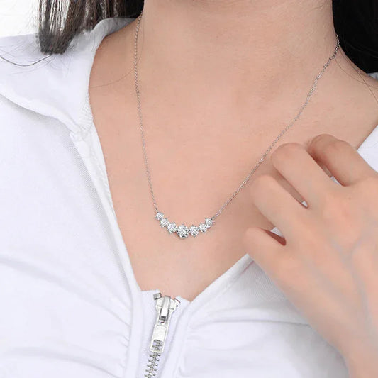 Urban Smile Spark –Moissanit Halskette - Alyrah Jewellery