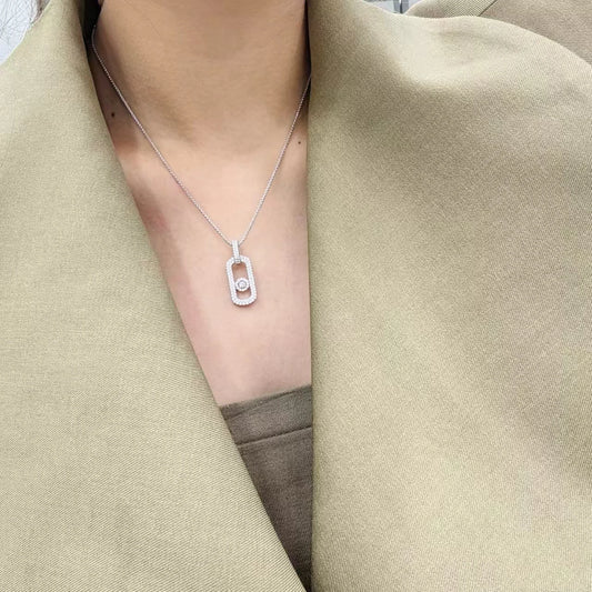 Urban Skeleton – Luxury Zirkon Halskette