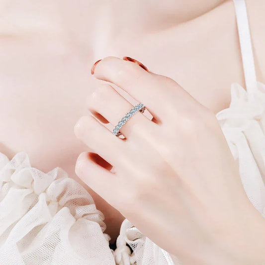 Eternal Circle – Damen-Ewigkeitsring - Alyrah Jewellery