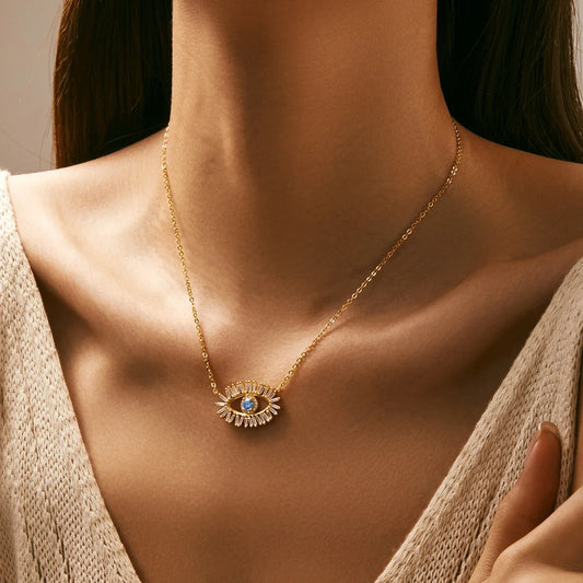 Golden Gaze – Damen-Anhänger - Alyrah Jewellery