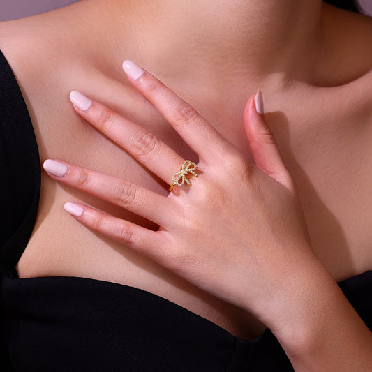 Evelyn - Anello in argento di lusso