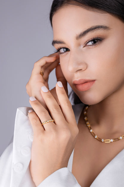 Heart To Heart -Luxury Silver Ring