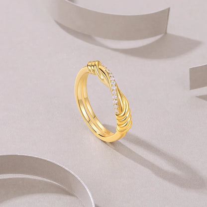 Sophia- Luxus Silber Ring - Alyrah Jewellery
