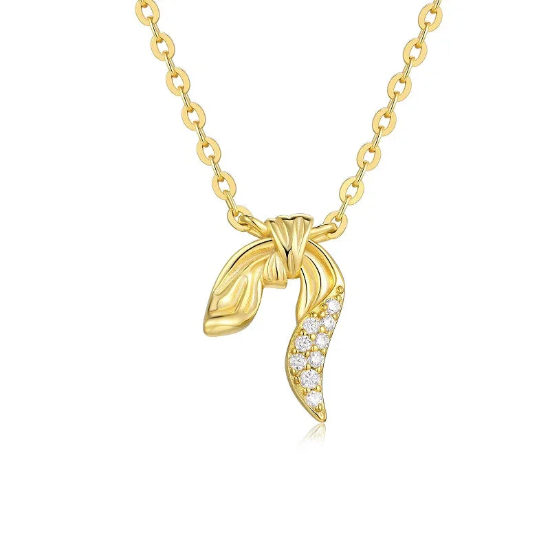 Flow- Luxus Moissanite Halskette - Alyrah Jewellery