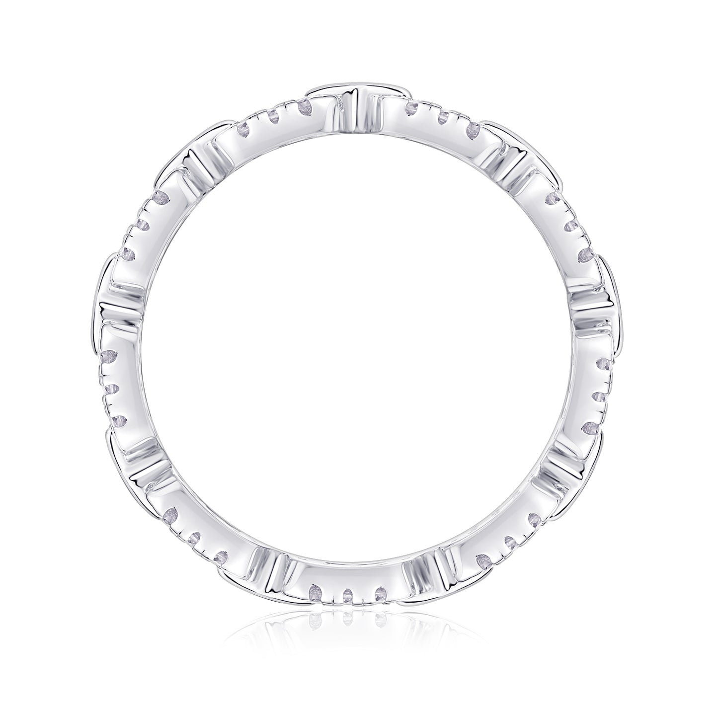 Lock In Love – High-quality moissanite wedding ring