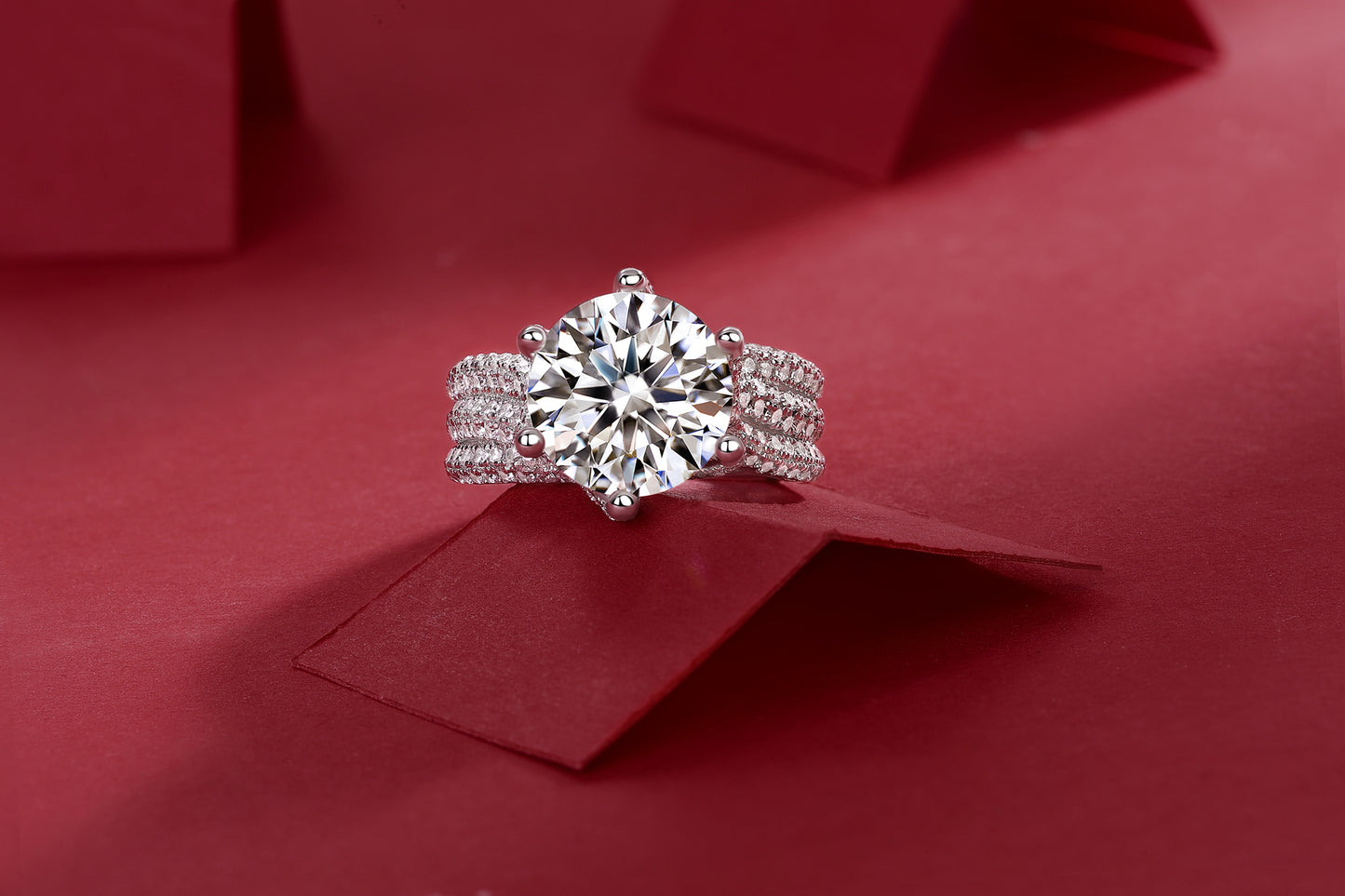 Eternal Vow – Exclusive Moissanite Wedding Ring