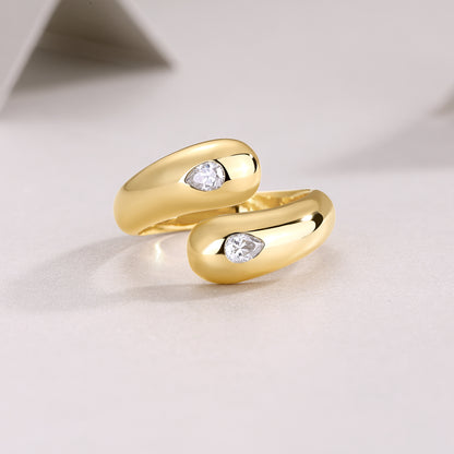 Anello Mara Cloud – A forma di pera