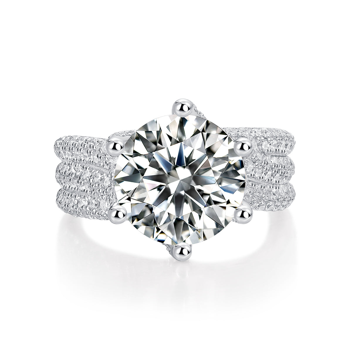 Eternal Vow – Exclusive Moissanite Wedding Ring