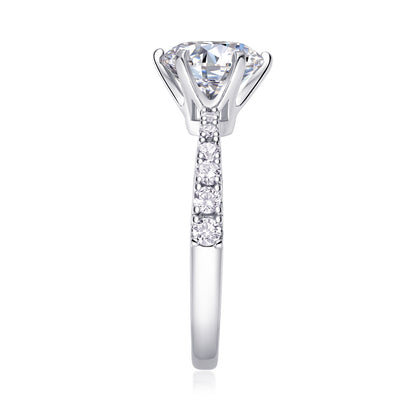 Goddess’s Blessing – Exklusiver Moissanit-Ring