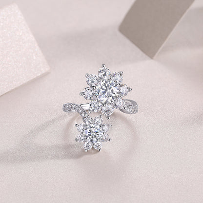 Petal Morning Dew – Elegant Engagement &amp; Wedding Ring