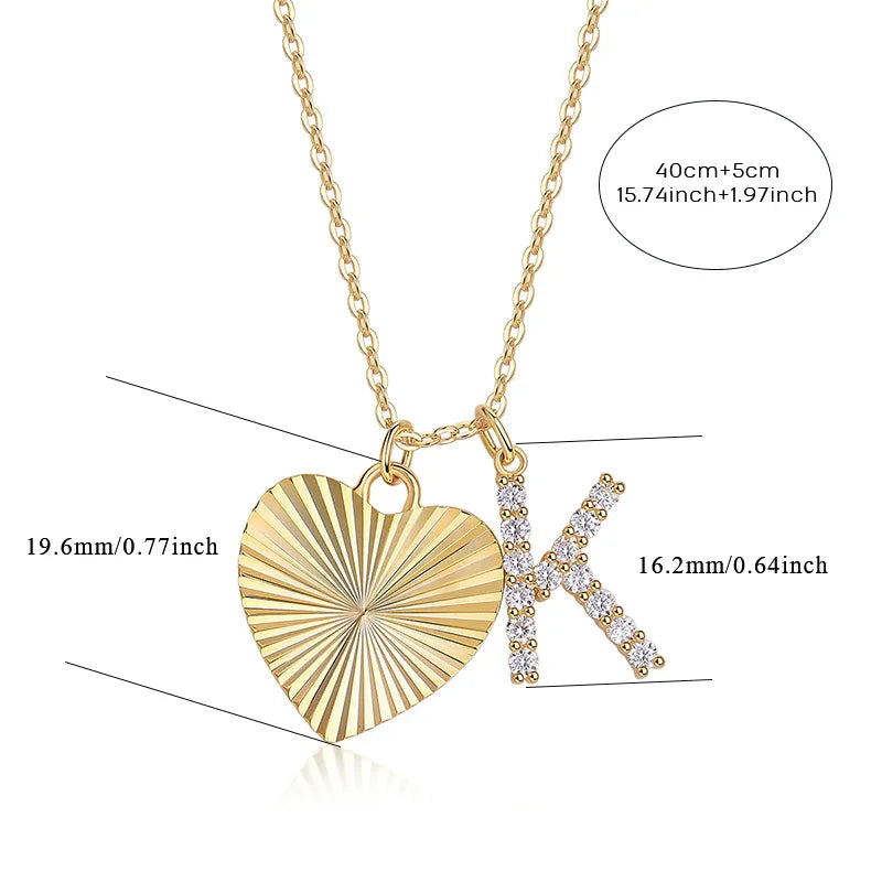 Heart Secret – Trendige S925 Silber Halskette mit zartem Moissanit & Vergoldung - Alyrah Jewellery