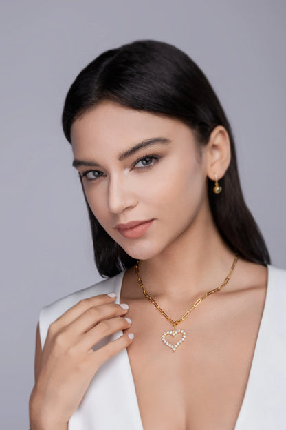The Heart's Wish - Modisches Halsketten - Alyrah Jewellery