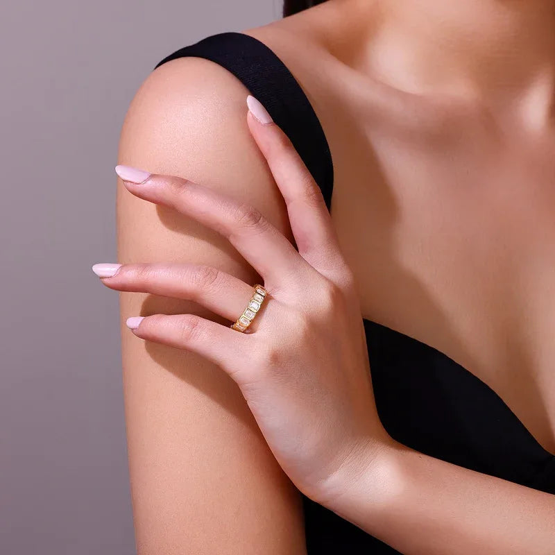 Lila- Luxus Silber Ring - Alyrah Jewellery