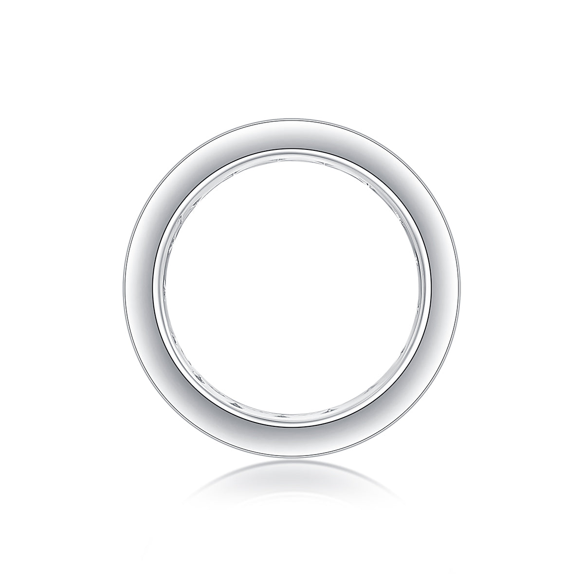 Large Star Ring – Moissanite 0.1 carat per point, S925 sterling silver with platinum plating