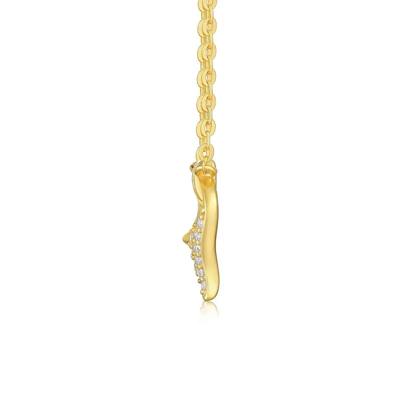 Flow- Luxus Moissanite Halskette - Alyrah Jewellery