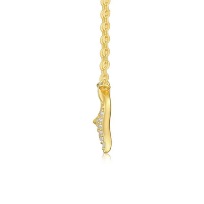 Flow- Luxus Moissanite Halskette - Alyrah Jewellery