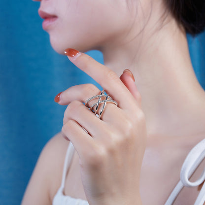 Enchanting Realm – High-Quality Moissanite Wedding Ring