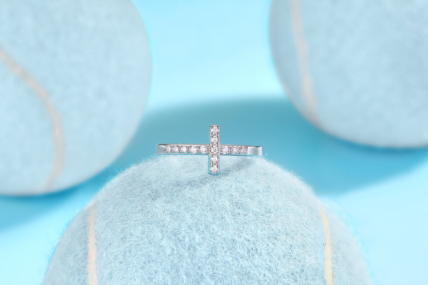 Holy Light Cross - Cross Ring