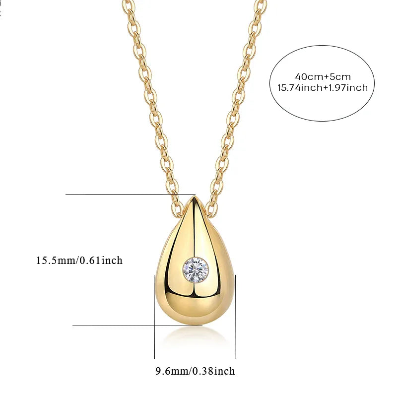 Dreamy Water Drop - Trendiges Halsketten - Alyrah Jewellery