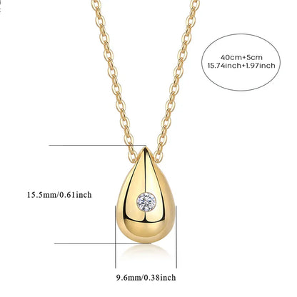 Dreamy Water Drop - Trendiges Halsketten - Alyrah Jewellery