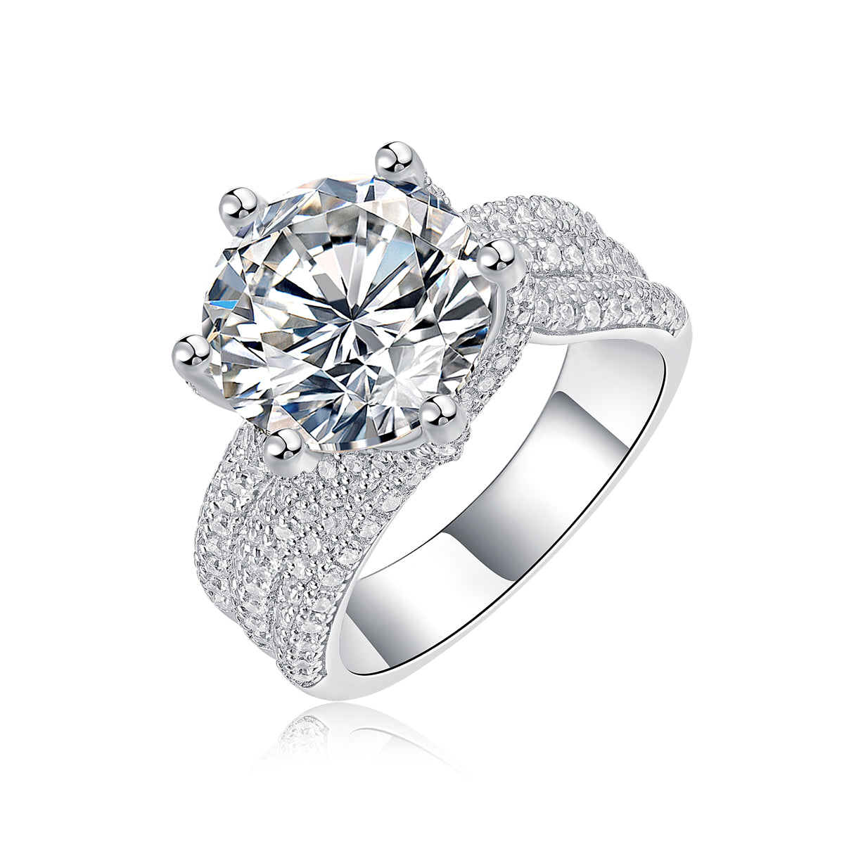 Eternal Vow – Exclusive Moissanite Wedding Ring