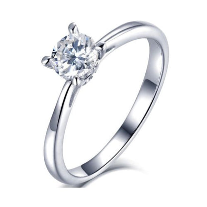 Shimmer Round – Zeitlose Hochzeitsring