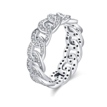 Sparkle Lock – Zirkon Eternity Ring