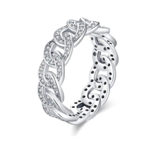 Sparkle Lock – Zirkon Eternity Ring