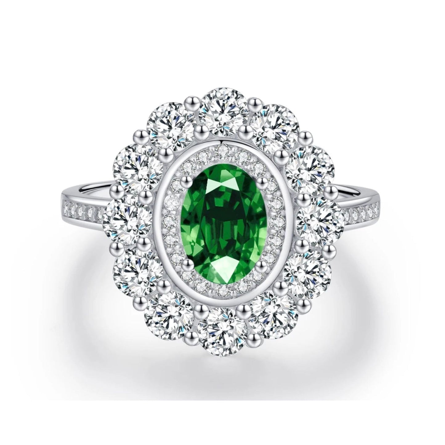 Starlight Grace – Ovaler Zirkonia-Cocktailring