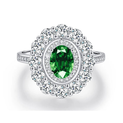 Starlight Grace – Ovaler Zirkonia-Cocktailring