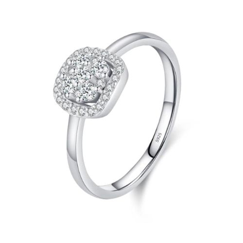 Urban Pavé Glow – Moissanit Ehering