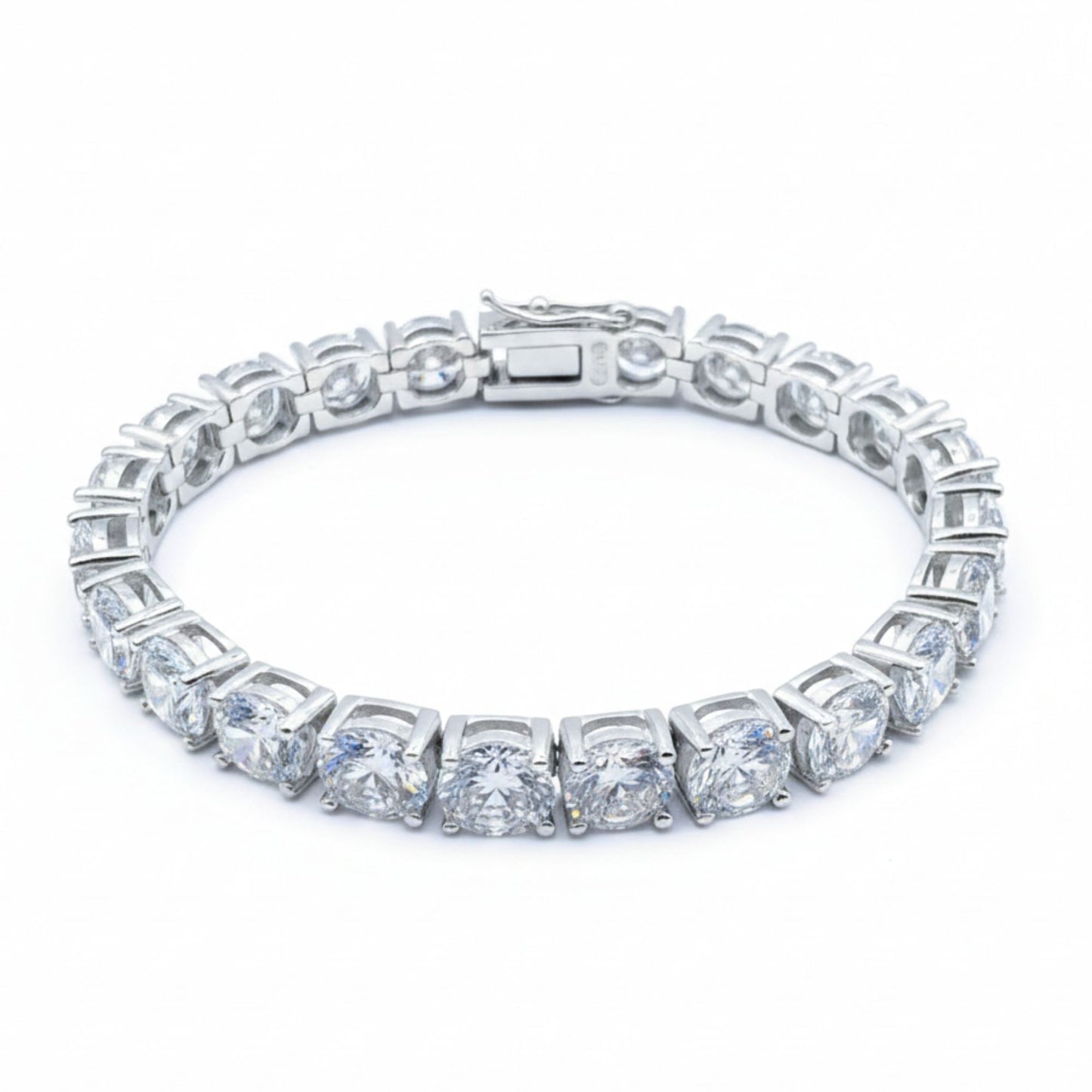 Urban Ice Tennis – Moissanit Tennisarmband