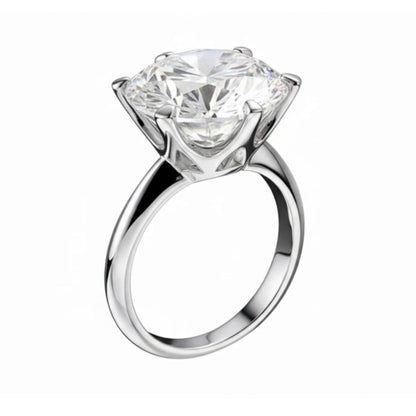 Ewiges Funkeln –  Moissanite Solitaire Verlobungsring
