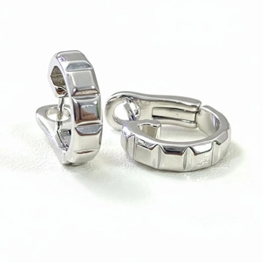 Parisienne Eleganz – Sterling Silber Ohrringe mit 18K Vergoldung, Französischer Luxus für Damen - Alyrah Jewellery