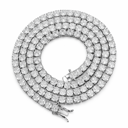 Luna Ice Tennis –  Moissanite Halskette