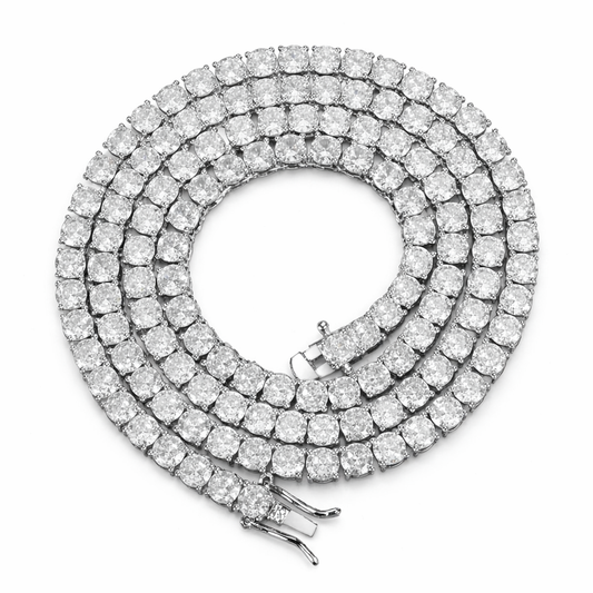 Luna Ice Tennis –  Moissanite Halskette