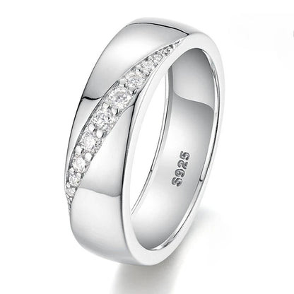 Urban Edge – Moissanit Herrenring