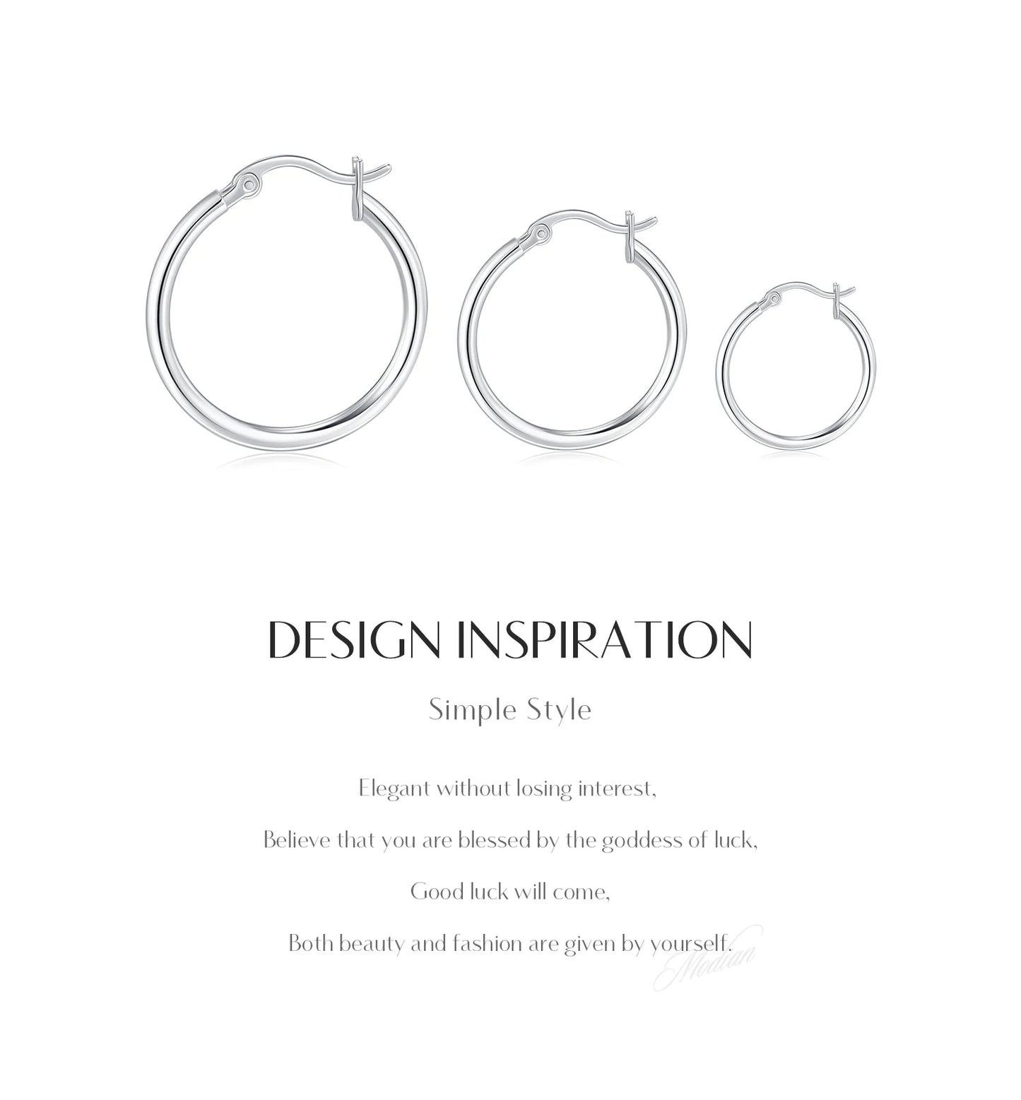 Urban French Bold – Classic hoop earrings