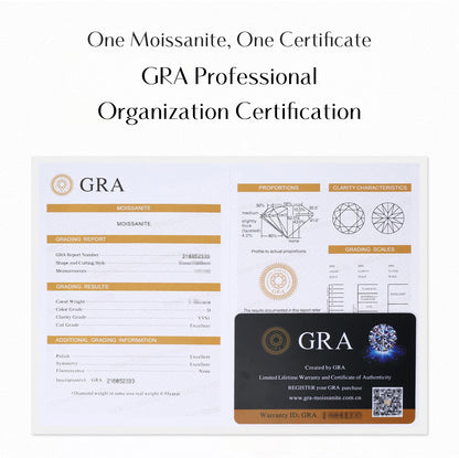 Dazzle Loop – Moissanite Hoop Earrings