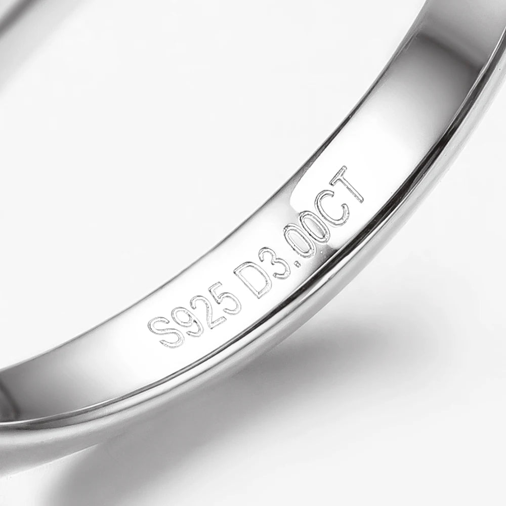 Ewiges Funkeln –  Moissanite Solitaire Verlobungsring