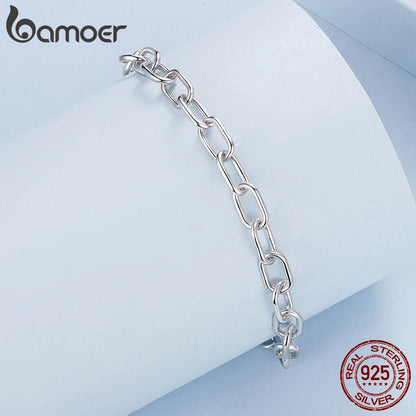 Paperclip Luxe Charm – Bracciale regolabile